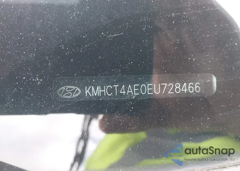 2014 Hyundai Accent Gls z USA, uszkodzony, nr VIN KMHCT4AE0EU728466